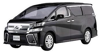 【中古】1/24 車NEXTシリーズ No.1 ヴェルファイア ZA G EDITION(ブラック) プラモデル