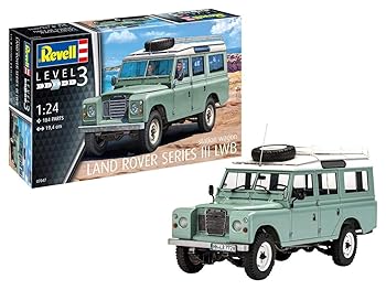 【中古】ドイツレベル 1/24 ランド ローバー シリーズIII プラモデル 07047