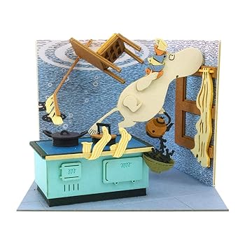 【中古】【未使用】さんけい ムーミン mini すてきなピクニックのはじまり ペーパークラフト MP09-05