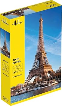 【中古】【未使用】プラッツ エレール 1/650 エッフェル塔 プラモデル HE81201 (建物)