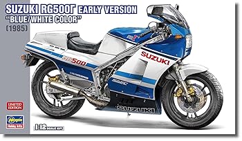 【中古】ハセガワ 1/12 スズキ RG500Γ 前期型 ブルー/ホワイトカラー プラモデル 21760|AJIMURA-SHOP