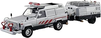 【中古】【未使用】青島文化教材社 西部警察 No.7 サファリ 4WD&タンク車 1/24スケール プラモデル (自動車)