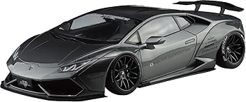 【中古】青島文化教材社(AOSHIMA) 1/24 リバティーウォーク No.16 LBワークス ランボルギーニ ウラカン Ver.2 プラスチック製 色分け済みプラモデル
