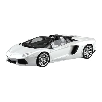 【中古】【未使用】青島文化教材社(AOSHIMA) ザ☆スーパーカー No.8 1/24 '12 ランボルギーニ アヴェンタドール ロードスター プラモデル