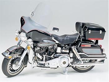 【中古】【未使用】タミヤ 1/6 オートバイシリーズ ハーレーブラック