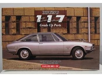 【中古】【未当て嵌める】いすゞ117クーペ 御手々お手伝いさん グレードアップパーツ付 車-おもちゃ