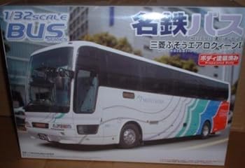 【中古】【未当て嵌める】青島文化教材社 1/32 2階建てバス No.23 名鉄2階建てバス 三菱ふそうエアロクィーンI・弾丸道路