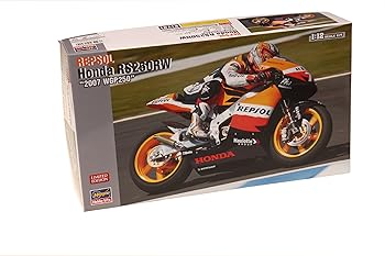 【中古】ハセガワ 1/12 レプソルホンダ RS250RW 2007WGP250|AJIMURA-SHOP
