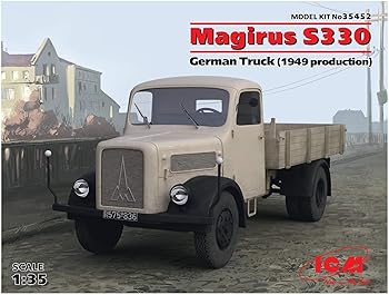 【中古】ICM 1/35 ドイツ マギルス S330トラック プラモデル