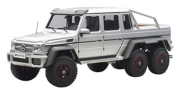 【中古】AUTOart 1/18 メルセデス ベンツ G63 AMG 6X6 (シルバー)