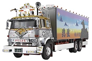 【中古】【未使用】青島文化教材社 1/32 トラック野郎シリーズ No.1 一番星 御意見無用 プラモデル