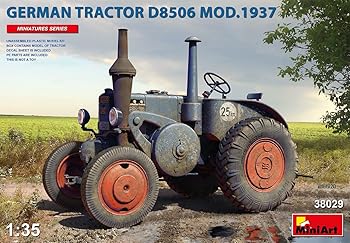 【中古】【未使用】ミニアート 1/35 ドイツ製トラクター D8506 1937年製 プラモデル MA38029