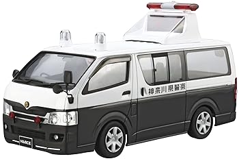 【中古】青島文化教材社 1/24 ザ・パトロールカーシリーズ No.5 トヨタ TRH200V ハイエース 交通事故処理車/エリア検問車 2007 プラモデル