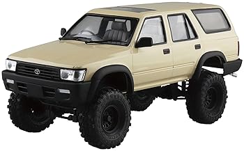【中古】青島文化教材社 1/24 ザ・チューンドカーシリーズ No.72 トヨタ VZN130G ハイラックス サーフ リフトアップ 1991 プラモデル 成形色
