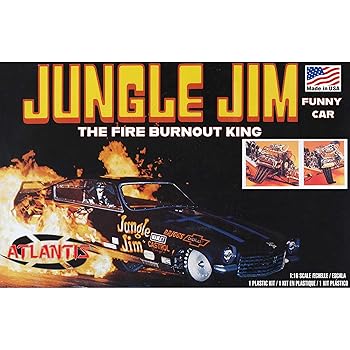 【中古】アトランティスモデル 1/16 ジャングル・ジム ファニーカー プラモデル ATLAMCH1486 成型色