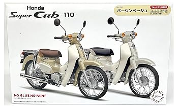 【中古】1/12 NEXTシリーズNo.8 ホンダ スーパーカブ110(バージンベージュ) プラモデル