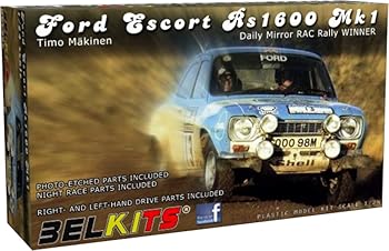 【中古】【未使用】プラッツ ベルキット 1/24 フォード エスコート RS1600 MK.I 1973 RACラリー ウィナー プラモデル BEL006｜AJIMURA-SHOP