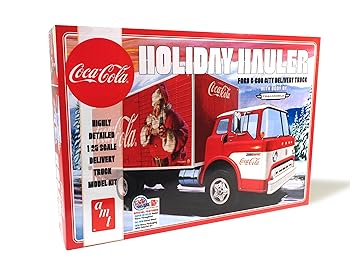【中古】【未当て嵌める】AMT 1/25 ジェラルド・r・フォードC-600 シティ 持参貨物自動車 コカ・コーラ プラモデル AMT1459 (四輪車)