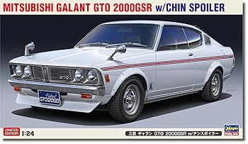 【中古】【未使用】ハセガワ(Hasegawa) 1/24 三菱 ギャラン GTO 2000GSR w/チンスポイラー プラモデル 20722 (自動車)