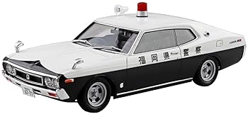 【中古】青島文化教材社 西部警察 No.10 C130ローレルHT 捜査用パトロールカー 1/24スケール プラモデル (自動車)