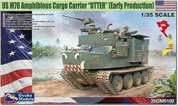 【中古】ゲッコーモデル 1/35 アメリカ M76 オーター 水陸両用貨物輸送車 前期型 プラモデル GEC35GM0102 (戦闘車両)
