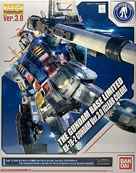 【中古】MG 1/100 ガンダムベース限定 RX-78-2 ガンダム Ver.3.0 [クリアカラー] 機動戦士ガンダム｜AJIMURA-SHOP