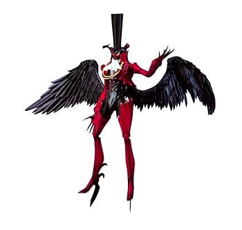 【中古】【未使用】青島文化教材社 ペルソナ5 アルセーヌ 全高約26cm 色分け済みプラモデル PE-01