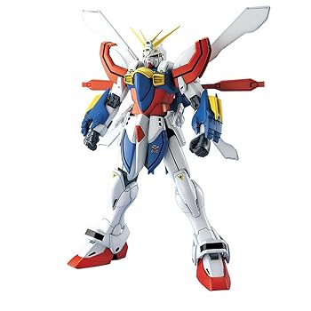 【中古】【未使用】MG 機動武闘伝Gガンダム ゴッドガンダム 1/100スケール 色分け済みプラモデル