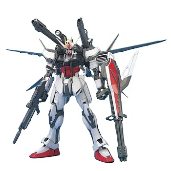 【中古】【未使用】MG 機動戦士ガンダムSEED ストライクガンダム IWSP 1/100スケール 色分け済みプラモデル|AJIMURA-SHOP
