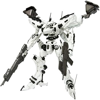 【中古】壽屋(KOTOBUKIYA) アーマード・コア ラインアーク ホワイト・グリント 全高約160mm 1/72スケール プラモデル｜AJIMURA-SHOP
