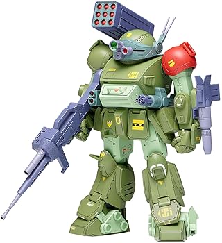 【中古】ウェーブ(Wave) 装甲騎兵ボトムズ スコープドッグレッドショルダーカスタム 1/24スケール 全高約19cm 色分け済みプラモデル BK-181 (ロボット)