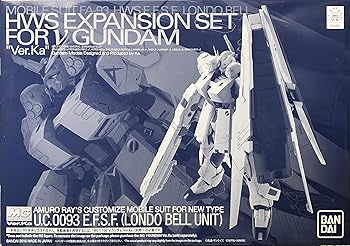 【中古】【未使用】バンダイ(BANDAI) オンラインショップ限定 MG 1/100 νガンダム Ver.Ka用 HWS拡張セット U.C.0093 E.F.S.F.｜AJIMURA-SHOP