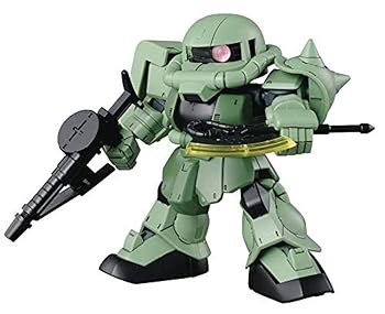 【中古】SDガンダム クロスシルエット ザクII 色分け済みプラモデル