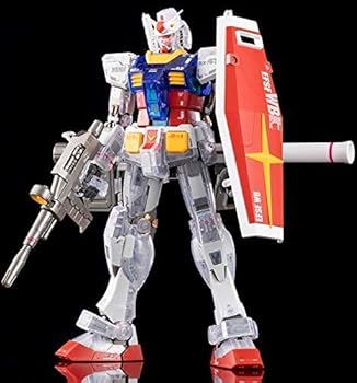 【中古】バンプレスト 一番くじコラボ 機動戦士ガンダム ガンプラ B賞 MG1/100 RX-78-2 ガンダム Ver.3.0 ソリッドクリア/リバース|AJIMURA-SHOP