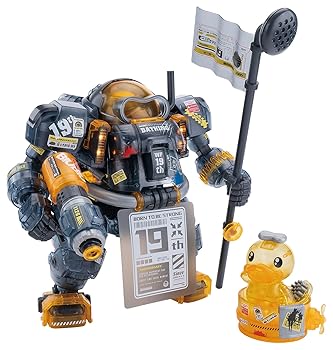 【中古】ウェーブ B.DUCK B.DUCK ＆ SPA.DUCK(ビーダック＆スパダック) 19周年黒武士限定版 NONスケール 全高約22cm プラモデル KM-138