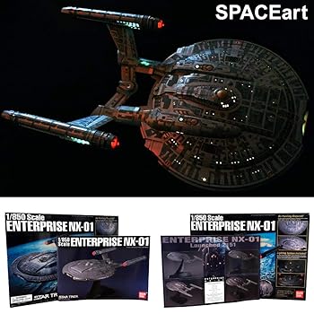 バンダイ　STAR TREK 　 ヴォイジャー スタートレック：ヴォイジャー U.S.S.ヴォイジャー (プラモデル