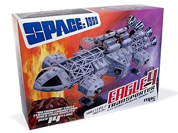 【中古】MPC スペース1999 イーグル w/ラボポッド&ブースター 1/72スケール プラモデル MPC979 成型色|AJIMURA-SHOP