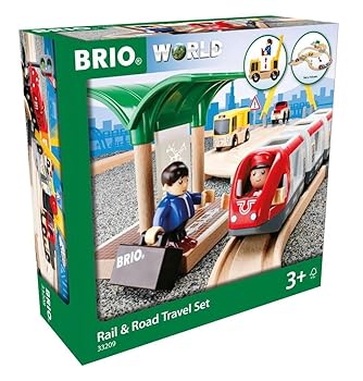 【中古】【未当て嵌める】BRIO (ブリオ) 軌跡\u0026読み込む旅行仕掛ける [全33天下太平] 33209 【手あそび 手あそび 木製手あそび 木製軌跡 政府機関車 鉄道車両 差し上げ物（生まれ落ちる日/ク