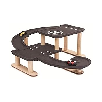 【中古】プラントイ(PLANTOYS) スピード競技\u0026かき鳴らす 駐車スペース 6270
