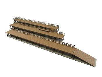 【中古】【未使用】さんけい(Sankei) 1/87 情景シリーズ ホーム30A MK05-24 ペーパークラフト