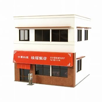 【中古】【未使用】さんけい 1/80 情景シリーズ 街角のお店-7 MK05-34 ペーパークラフト