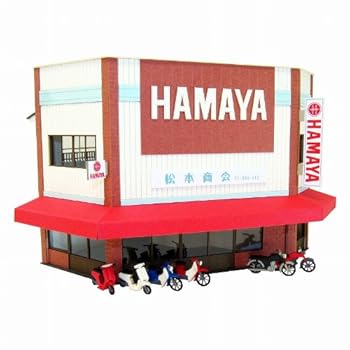 【中古】さんけい 1/80 情景シリーズ 街角のお店-10 MK05-48 ペーパークラフト