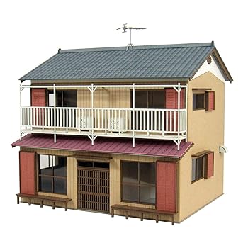 【中古】さんけい 1/80 情景シリーズ 民家-4 MK05-53 ペーパークラフト｜AJIMURA-SHOP