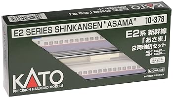 【中古】【未使用】カトー Nゲージ 10-378 E2系新幹線あさま増結 (2両)