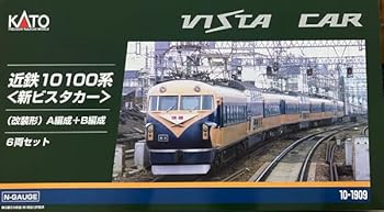 【中古】KATO Nゲージ 近鉄10100系 新ビスタカー 改装形 A編成+B編成 6両セット 10-1909 鉄道模型 電車