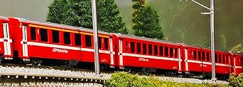 【中古】【未使用】KATO Nゲージ アルプスの赤い客車 EWI 増結セット 4両 10-1414 鉄道模型 客車