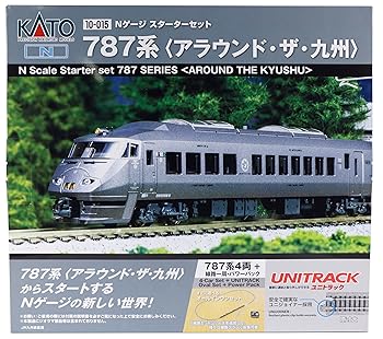 【中古】KATO Nゲージ スターターセット 787系 アラウンド・ザ・九州 鉄道模型 入門セット 10-015|AJIMURA-SHOP