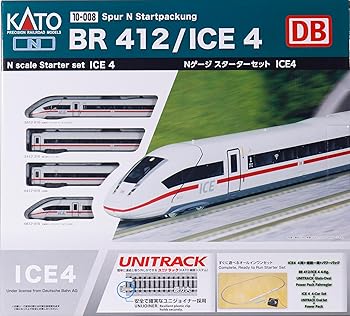 【中古】【未使用】KATO Nゲージ スターターセット ICE4 鉄道模型 入門セット 10-008