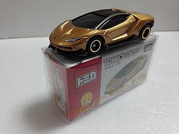 【中古】トミカショップ制限事項 ランボルギーニ チェンテナリオ クレイジーミニカーサークル 入れもの付 アマゾンバス発着場送りとどける 車-ミニカー・トイカー