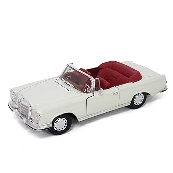【中古】ミニカー マイスト Maisto 1/18 SE1967ﾒﾙｾﾃﾞｽﾍﾞﾝﾂ280SEﾎﾜｲﾄ 200-088